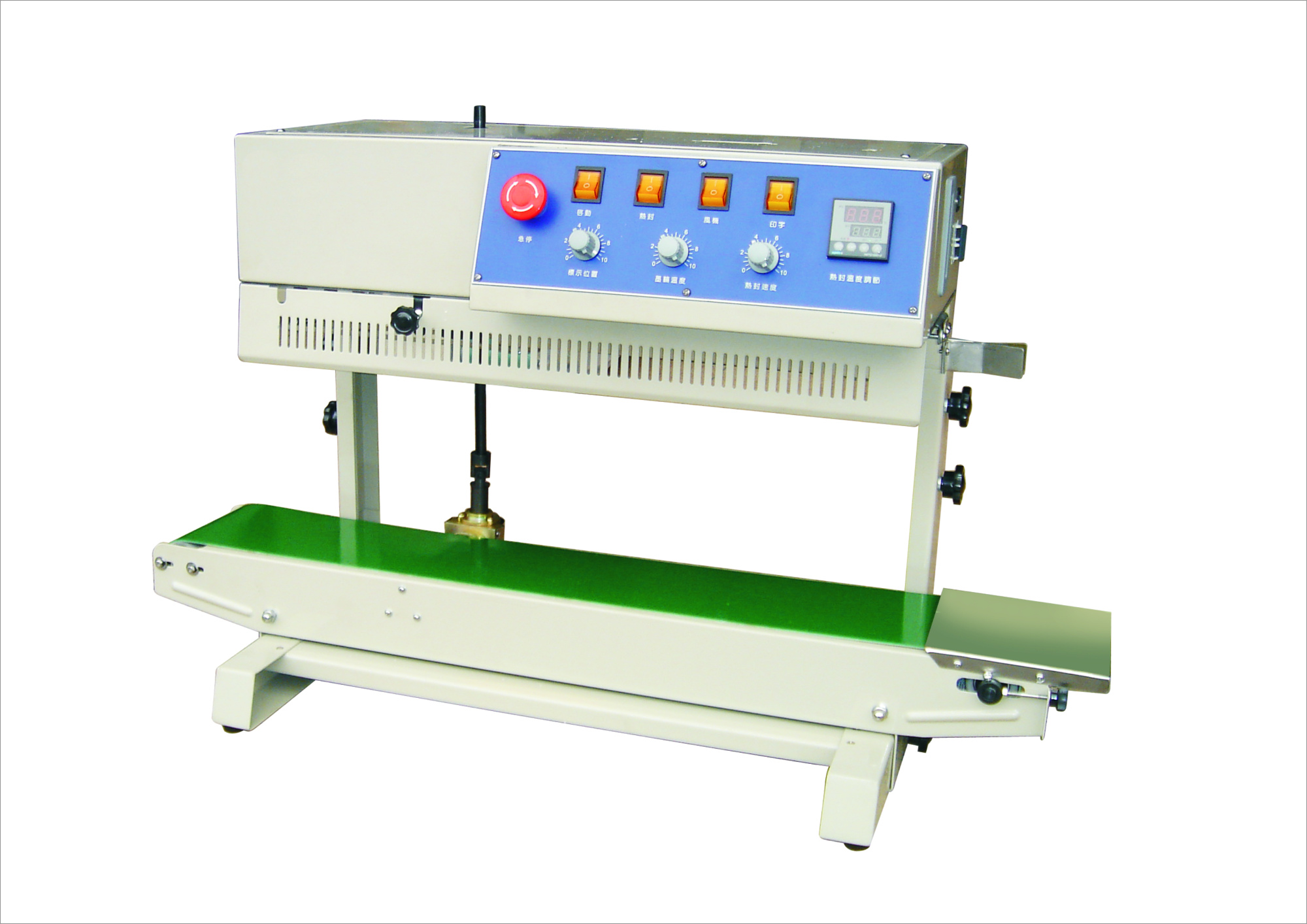 Роликовый конвейерный запайщик вертикального типа FRBM-810ii