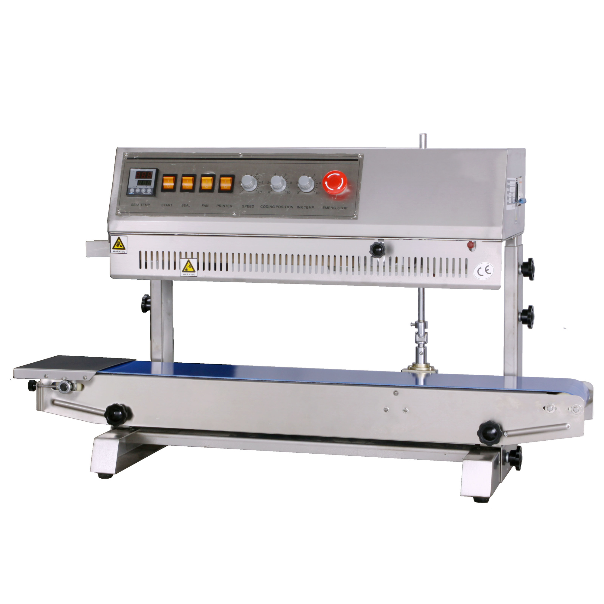 Роликовый конвейерный запайщик вертикального типа FRM-810ii (нерж)